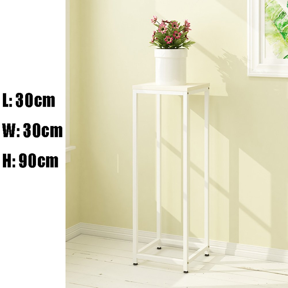保証書付 Lxla アイロンフラワーポットスタンドフロアスタンドリビングルームプランターディスプレイシェルフ室内バルコニー鉢植えプラントラック 色 白 サイズ さいず 30 30 90cm B07d9lcd6b 30 30 90cm 白 白 30 30 90cm 豪華 Plex Com Ua