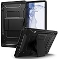 Spigen Tough Armor Pro Designed for Galaxy Tab S8 Plus Case (2022) / Galaxy Tab S7 Plus Case (2020) with S Pen Holder - Black