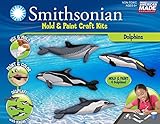 Smithsonian Dolphins PerfectCast Cast, Paint, Display and Learn Craft Kit