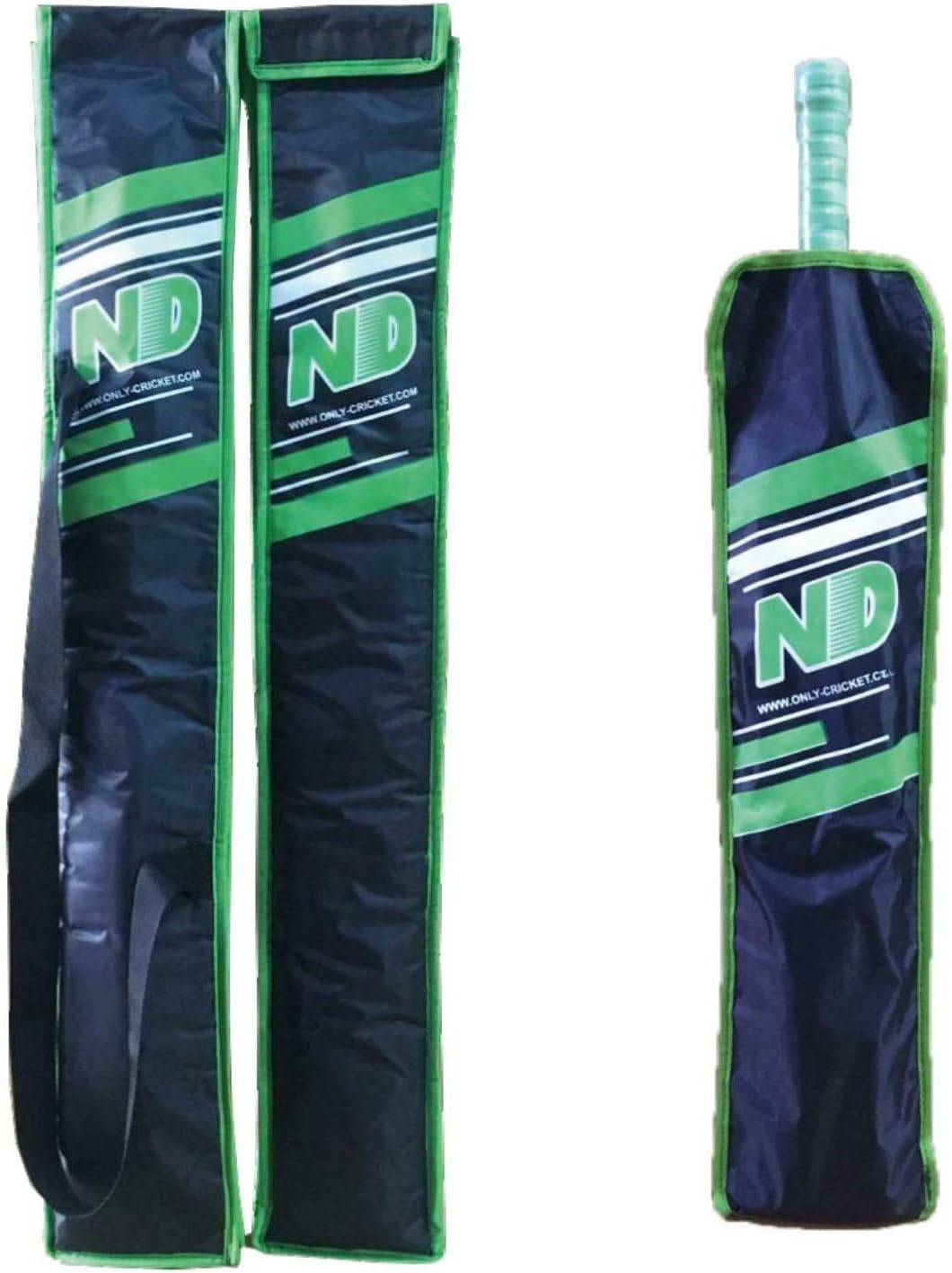 ND Pro Cricket Bat Protection Sleeve Full Length Bat Cover Cricket