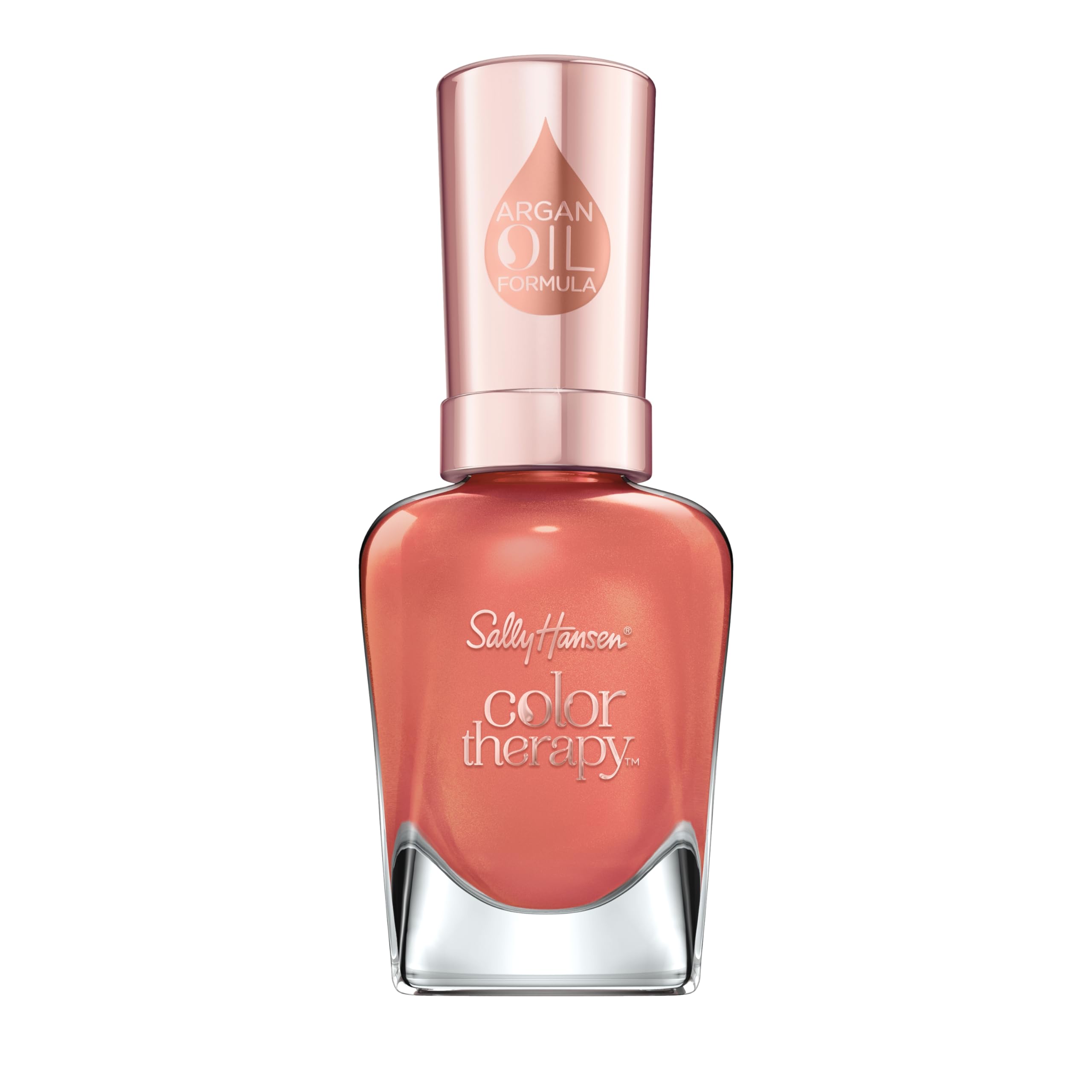 Sally Hansen Colour Therapy Nail Polish with Argan Oil, 14.7 ml, Couples Massage