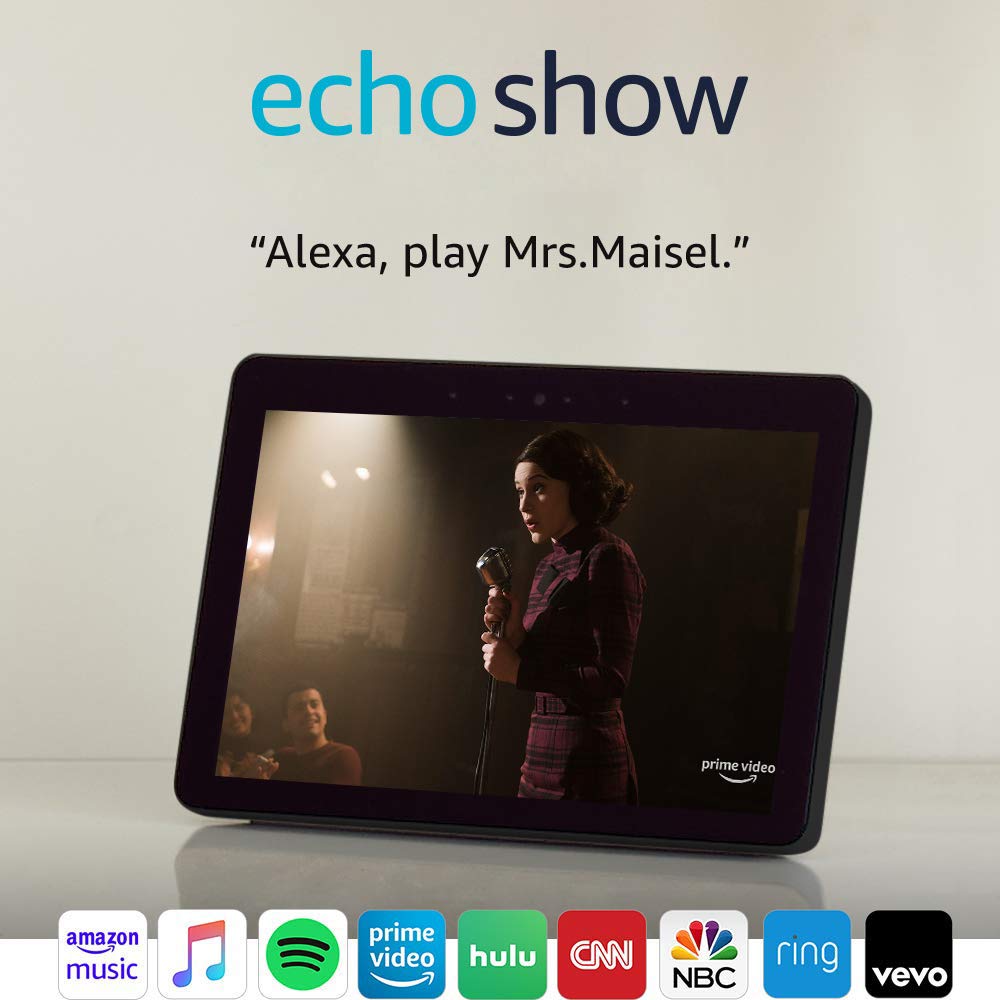 Voice Control Echo Show (2nd Gen) – Premium sound and a vibrant 10.1″ HD screen – Charcoal Voice Control Echo Show (2nd Gen) – Premium sound and a vibrant 10.1″ HD screen – Charcoal