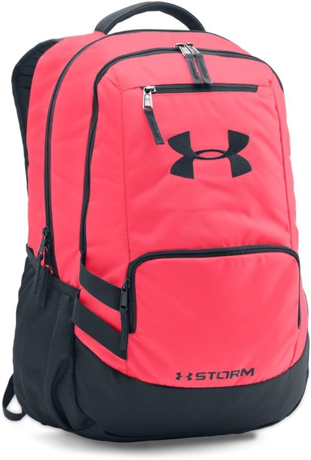 under armour hustle backpack pink