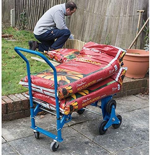 Draper 85675 Heavy Duty Stair Climbing Sack Truck , Blue - Image 5