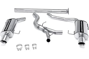 MAGNAFLOW EXHAUST PRODUCTS MagnaFlow Performance Exhaust System 16747: Cat-Back, Street Series, For 2005-2009 Subaru Legacy