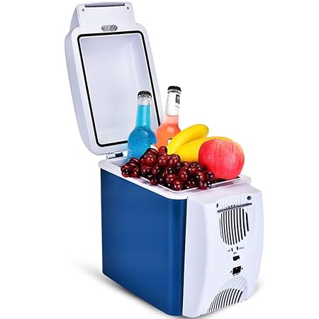 DULPLAY Portátil Mini Nevera, Personal Se Enfría Y Calienta, 7.5 L ...