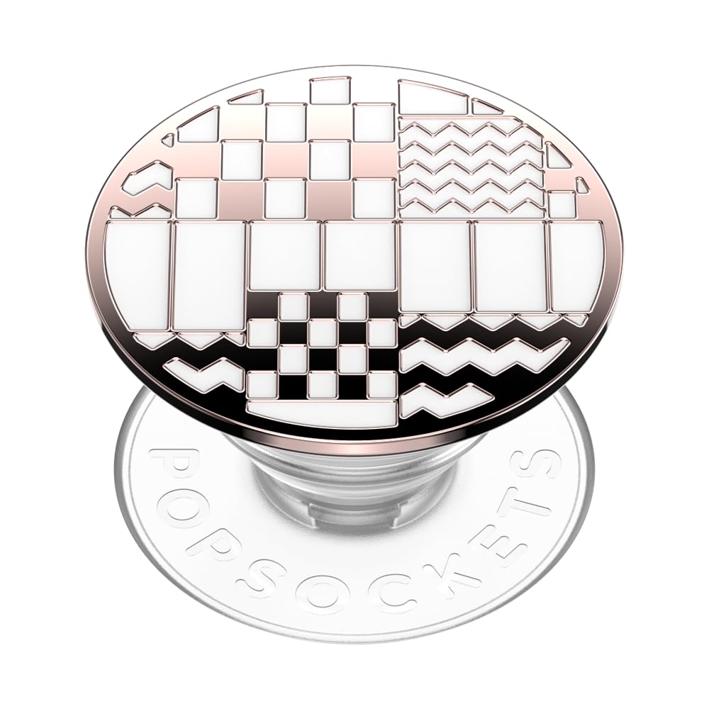 ​​​​PopSockets Phone Grip with Expanding Kickstand, PopSockets for Phone - Enamel Gilded Patchwork