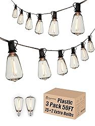 DAMAING Outdoor String Lights LED 150Ft Outside