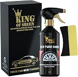 King of Sheen Eco Tyre Shine 500ml with Applicator Sponge view 1