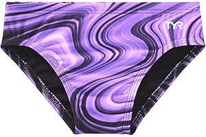 TYR Boys' Durafast Elite Racer Brief Swimsuit