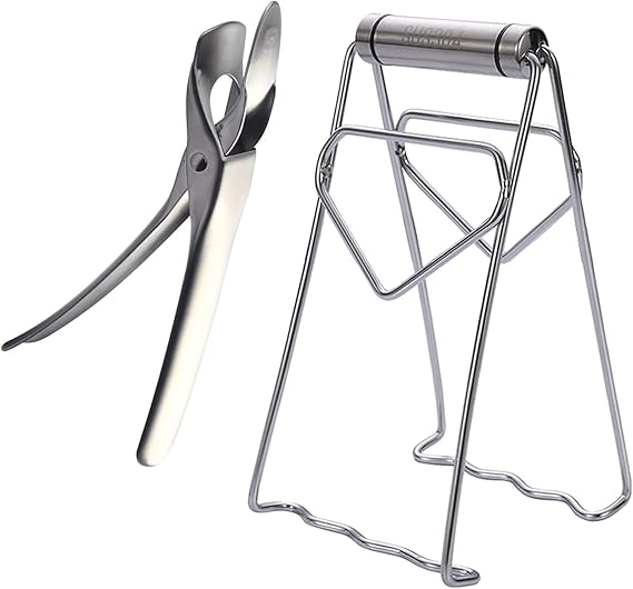 SPTECH 304 Stainless Steel AntiHot Bowl Dish Pan Gripper
