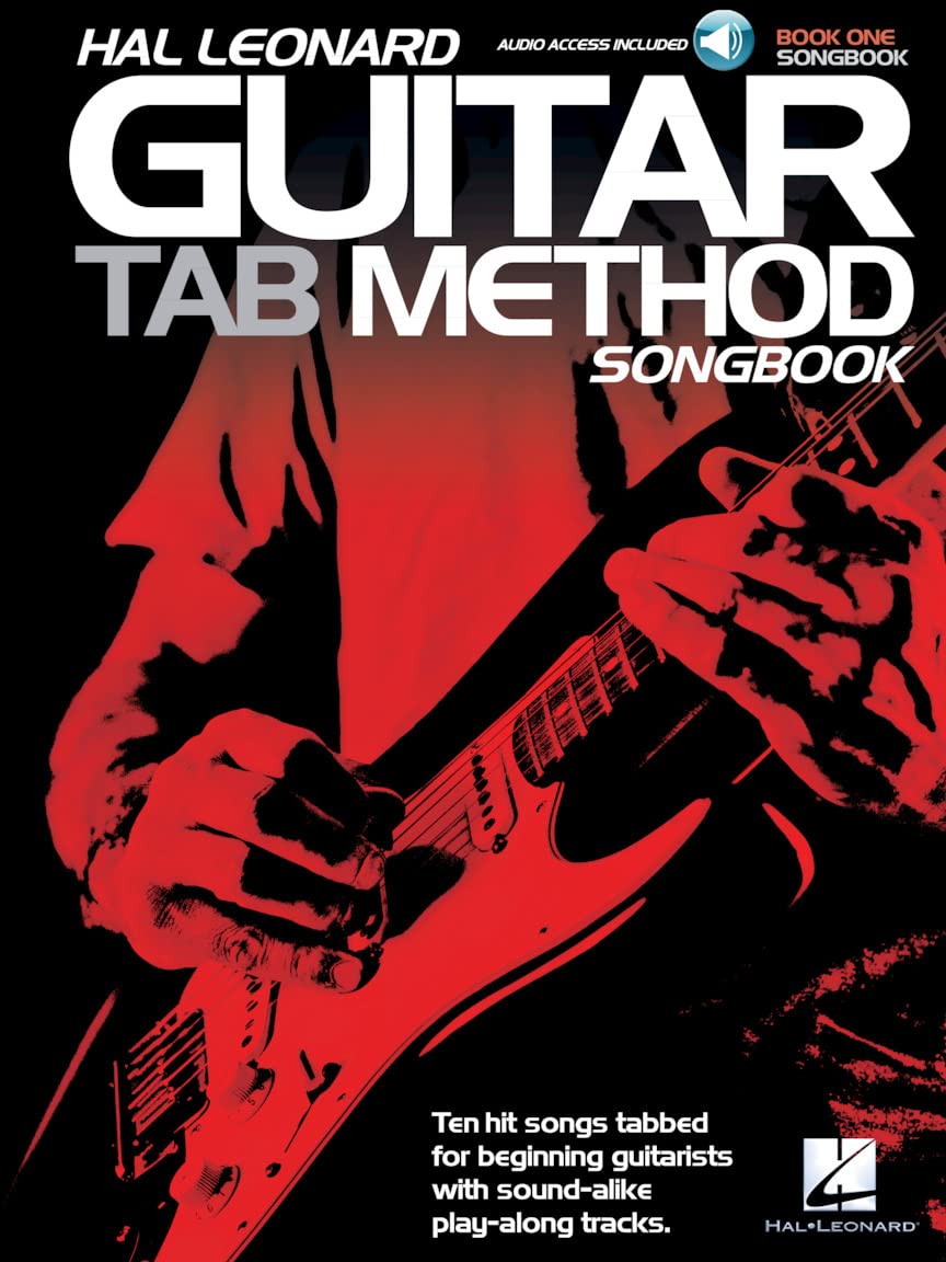 Hal Leonard Guitar Tab Method Songbook 1. Includes Audio Online