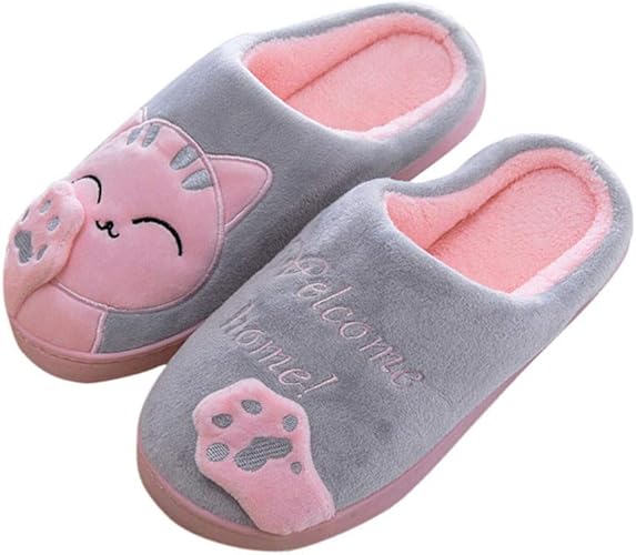 Amazon シューズ スリッパ Yindaity ルームシューズ かかとなし あったか 滑り止め 保温 もこもこ 可愛い 防寒 室内履き レディース メンズ 人気 シンプル 軽量 冬 ボアサンダル ペア 滑り止め 軽量 男女兼用 来客用 ハウススリッパ 旅行用 ベランダ スリッパ ルーム