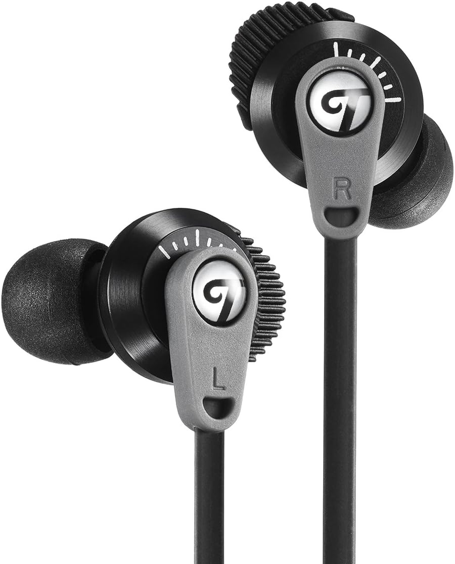TITUS AUDIO SY2-20Titus Audio Sopra Sport in-Ear Active Earbuds with Inline Microphone and Noise Isolation, Black