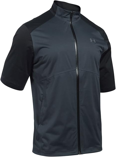 mens short sleeve golf rain jacket