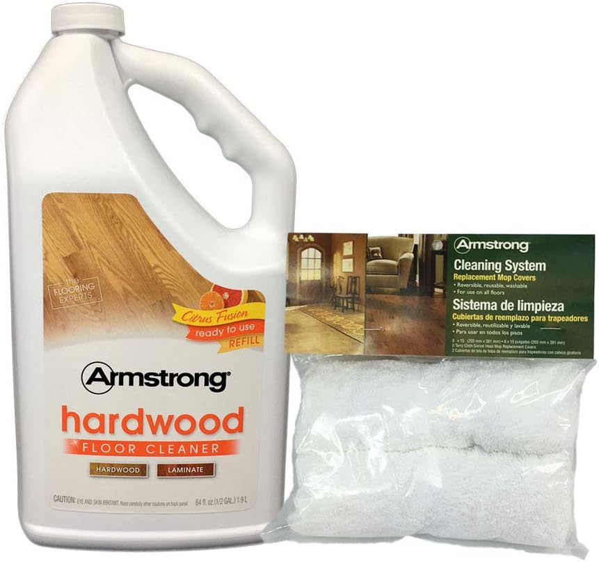 Amazon Com Armstrong Hardwood And Laminate Floor Cleaner 64 Fl Oz