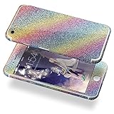 iPhone 7 Plus Bling Skin Sticker Screen Protector - Anwish Full Body Coverage Glitter Vinyl Sparkle Protective Decal - Dustproof, Anti-Scratch for iPhone 7 Plus