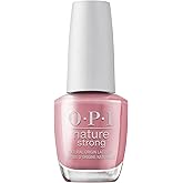 OPI Nature Strong Natural Origin 3-Step System | Botanical Base Coat, Top Coat, and Various Nail Polish Colors | High Shine + Color Protection | Eco-Friendly, Plant Based, Vegan, & Cruelty Free