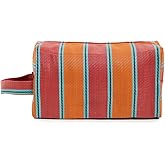 Gunes Women's Cosmetic Case, Marmalade, Stripe, One Size
