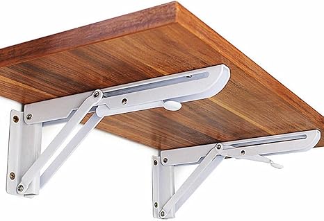 Douper Heavy Duty Wall Mounted Folding Shelf Brackets Cold Roll