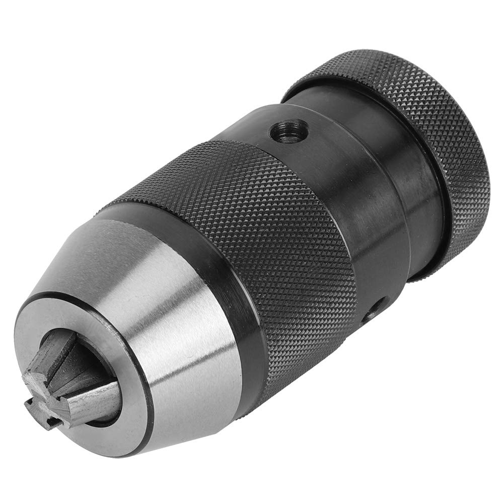 Jeanoko Drill Chuck Keyless Drill Chuck Accessories JT33 Drill Chuck Super Heavy Duty Drill Press Chuck Prcatical JT33 Mount