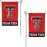 Desert Cactus Texas Tech University TTU Garden Flag – 19 x 12 inch Texas Tech Red Raiders Banner, For Outdoor Display and Events (Design B)