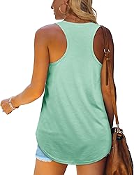 XIEERDUO Loose Tank Tops for Women Flowy Tank Tops