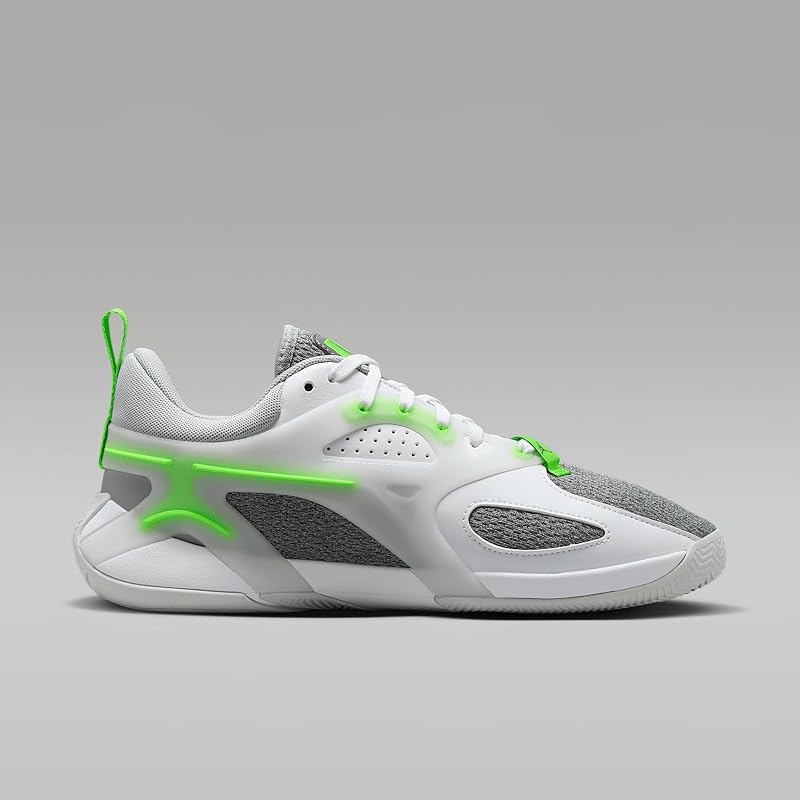 FZ2471-103 Jordan Heir Mujer Sail/Wolf Grey-Electric Green-White EU 40