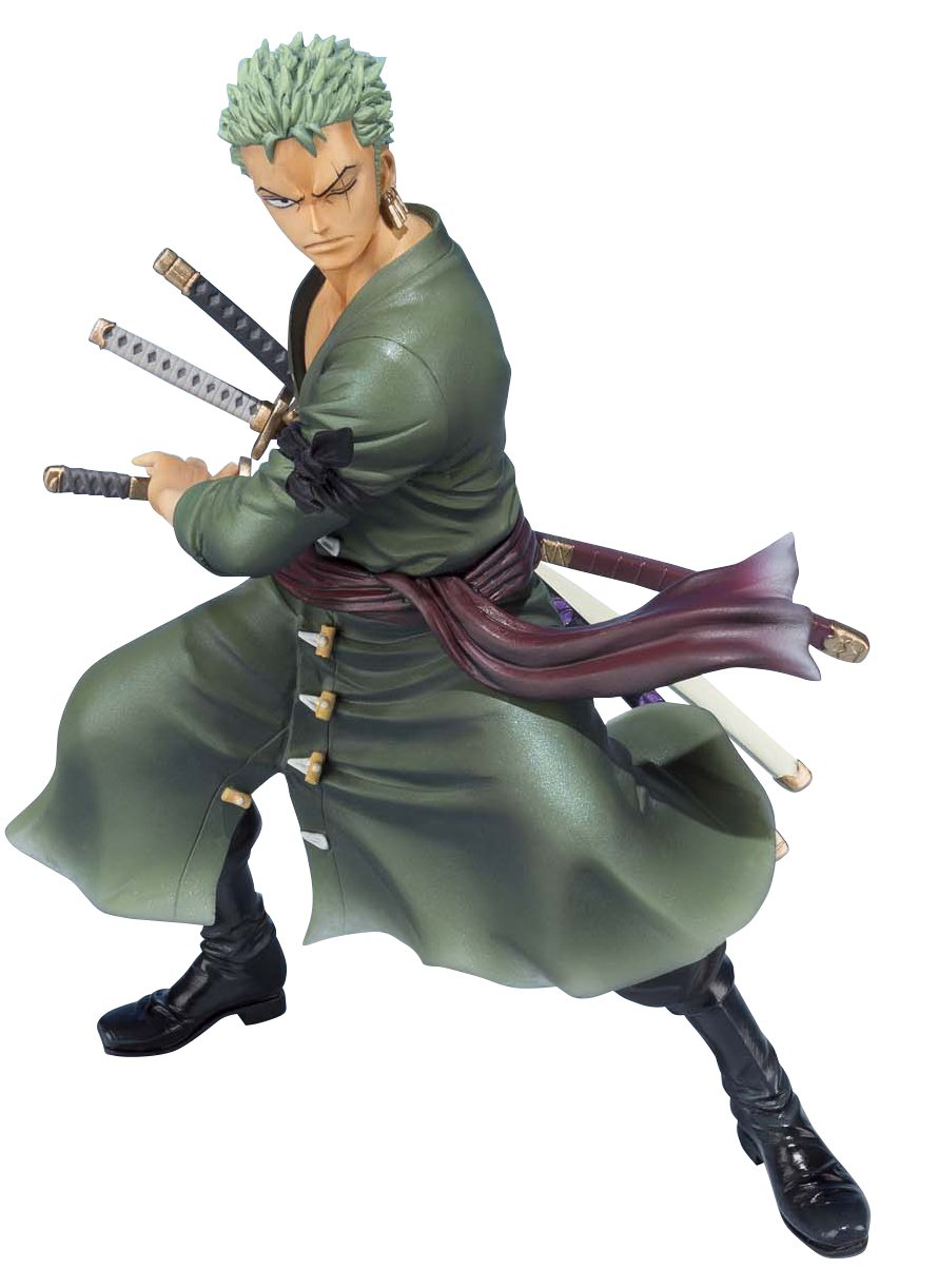 TAMASHII NATIONS Bandai Roronoa Zoro 5th Anniversary Edition One Piece Action Figure