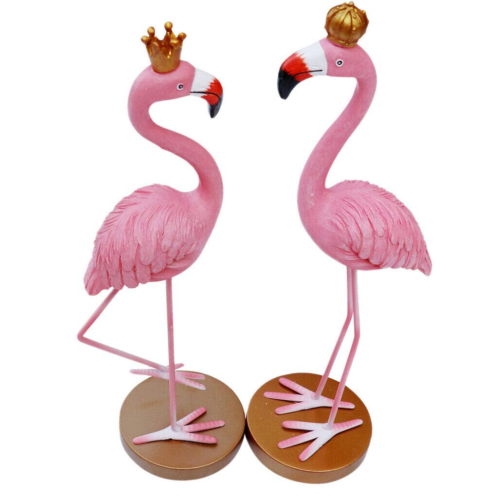 Amazon Com Set Of 2pcs Hawaiian Flamingo Table Decoration