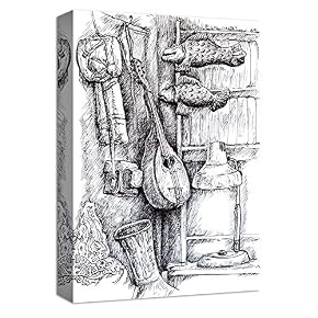 Creative Illustrations Home Artwork for Living Room Bedroom