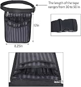 UKTYUAS Canvas Tool Belt Pouch Small Pocket Waist Bag Electrician Carpenter view 5