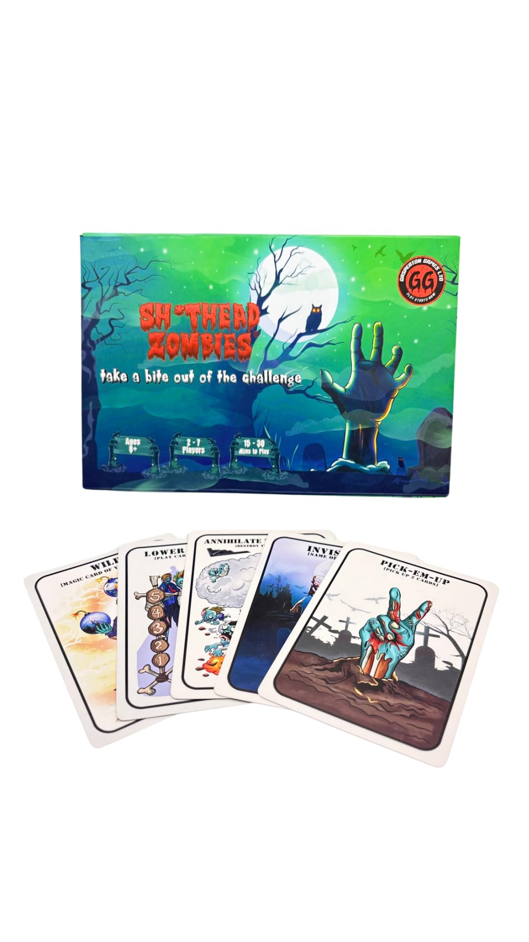 SH*THEAD ZOMBIES - Game fun for friends and family - Party game - Great for games nights