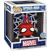 Funko Pop Deluxe Marvel Spider Man Webbed Figure