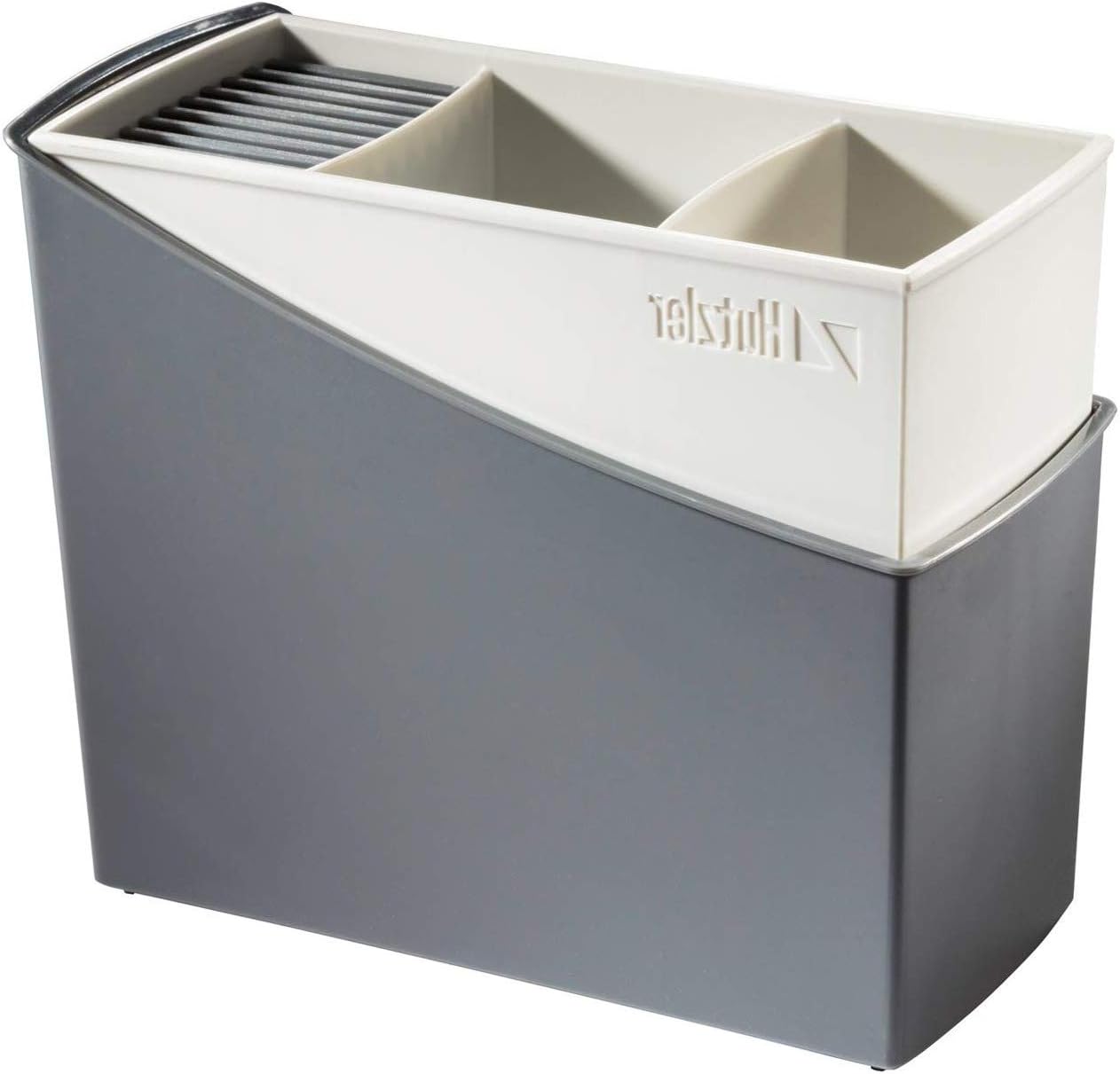 Home Décor Premium Cutlery Drainer 7.75" x 4" x 6.75" Gray