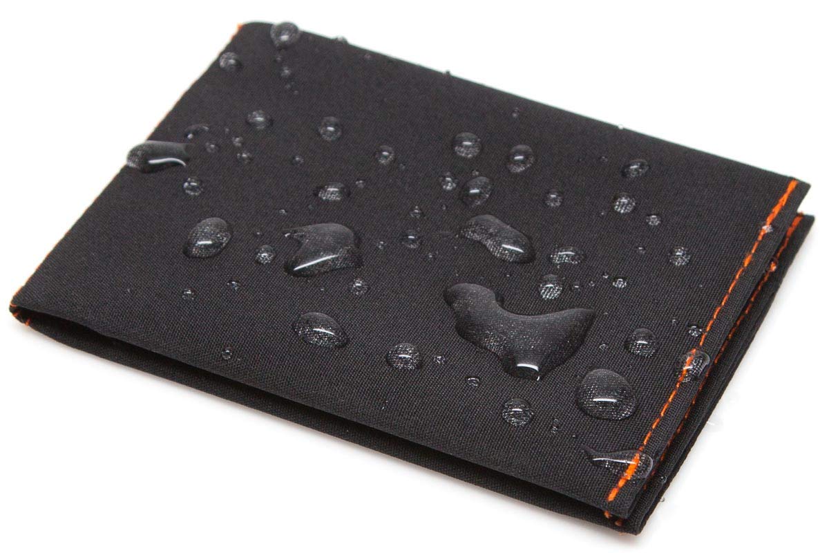 Minimalist Wallet - RFID Option - Thin, Durable, and Waterproof Guaranteed - Made in USA - MICRO Size