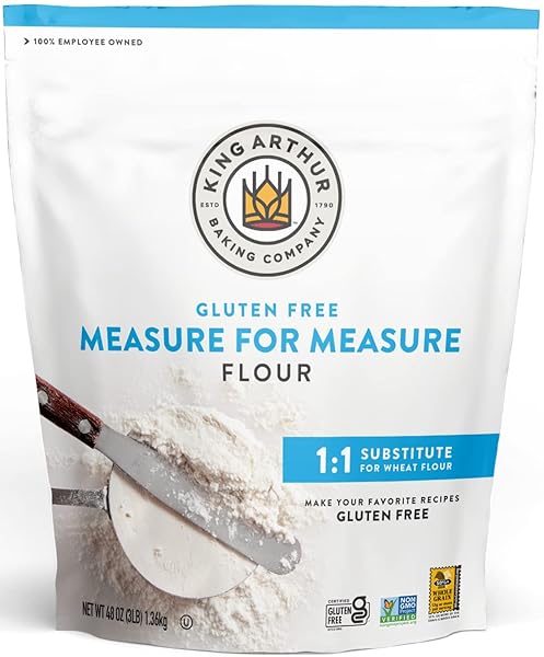 KING ARTHUR MEASURE FOR MEASURE GLUTEN-FREE FLOUR: ALL-PURPOSE...