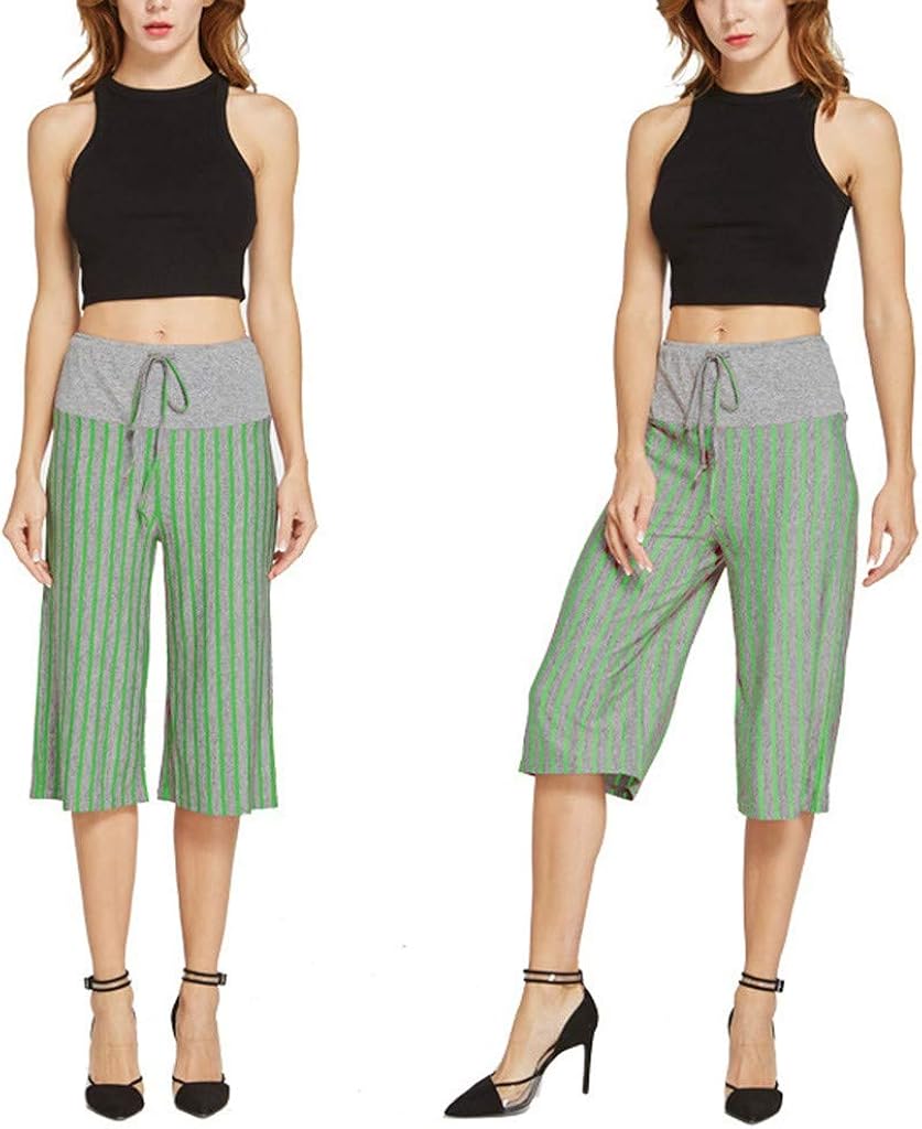 wide leg cropped lounge pants