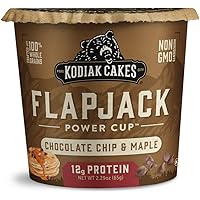 Kodiak Cakes Pancake On the Go, Chocolate Chip & Maple, 2.29 Ounce (Pack of 12)