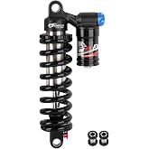 JFOYH Adjustable Spring Rear Shock Suspension, Shock Absorbers For Downhill MTB Bike/E-bike, 190mm/200mm/210mm/220mm/240mm X 550lbs