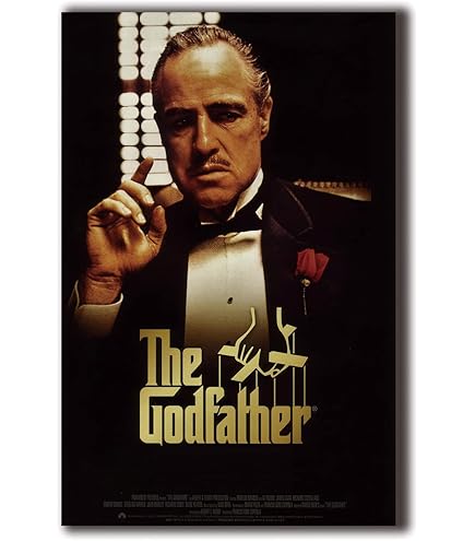 Amazon.com: The Godfather Movie Poster, Anniversary Edition