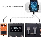 SONICAKE Guitar Pedal Power Supply 9V DC 1000mA Center Negative UK Plug view 2