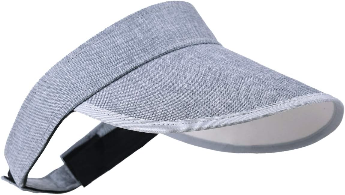 HISSHE Women Golf Visor Beach Straw Sun Hat Visors Cap