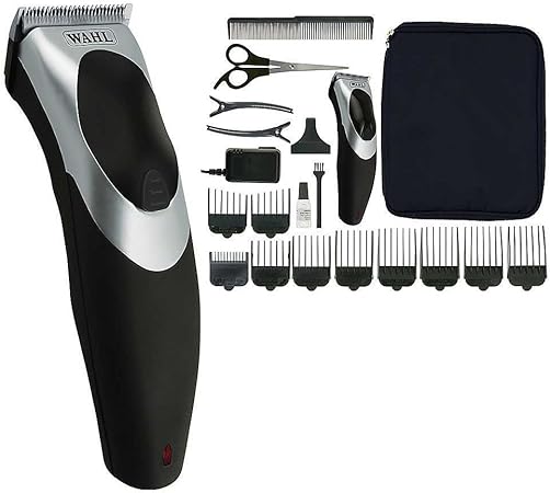 wahl clip and rinse rechargeable hair clipper with personal trimmer