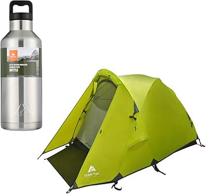 ozark trail 64oz double wall stainless steel water bottle