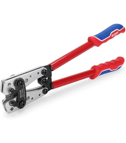 Burndy M8ND Hytool Full Cycle Ratchet Crimper, #8-26 AWG Terminals