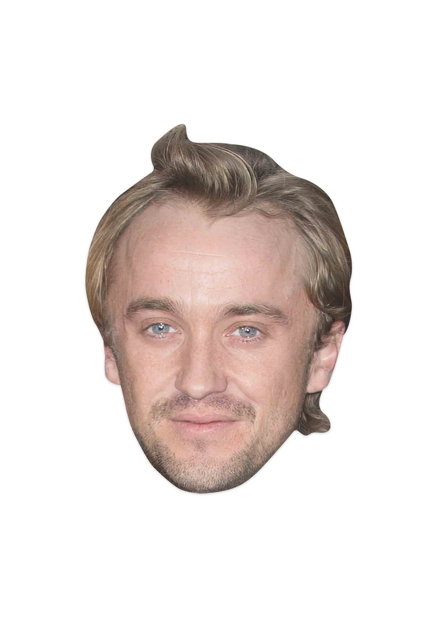 STAR CUTOUTS Halloween CM211 Cardboard Face Mask of Tom Felton l Talking Point, Fun for Events and Parties, Multicolour