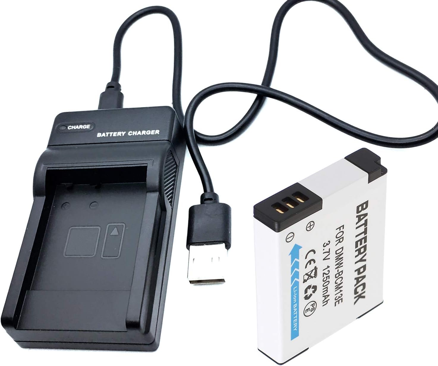 Amazon Com Battery Pack And Usb Travel Charger For Panasonic Lumix Dmc Tz60 Dmc Tz61 Dmc Tz70 Dmc Tz71 Digital Camera Camera Photo