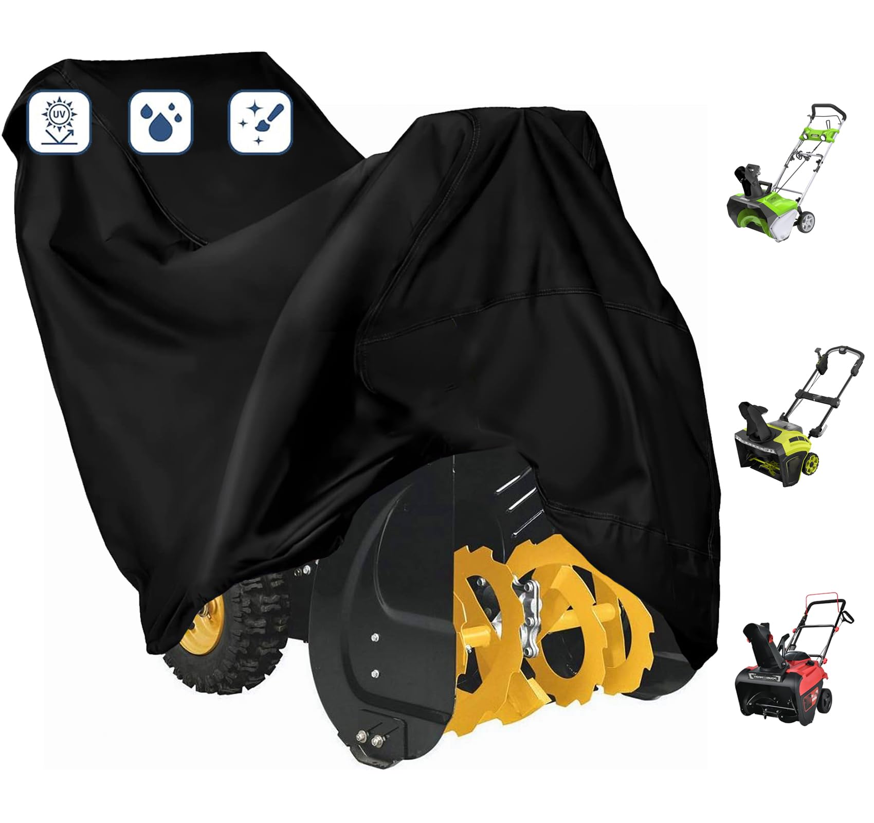 FLYMEI Snow Blower Cover 420D Snowblower Covers
