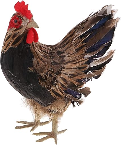 Federn Henne Huhn Tiere Figuren Dekofiguren Gartenfigur Gartendekoration Amazon De Garten